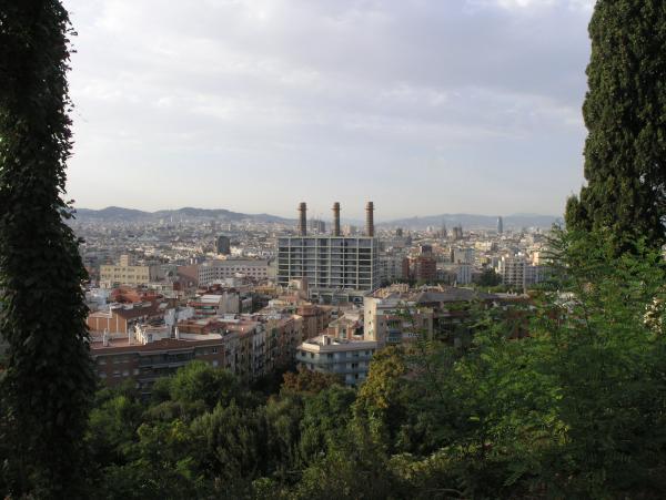 Blick vom Montjuic